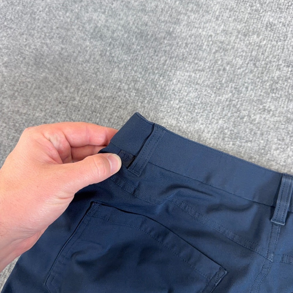 Lululemon Pants Men 32x29 Navy ABC Pant Relaxed Fit Warpstreme Tech Chino Golf - Picture 9 of 10
